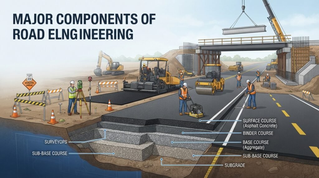 major-components-of-road-engineering
