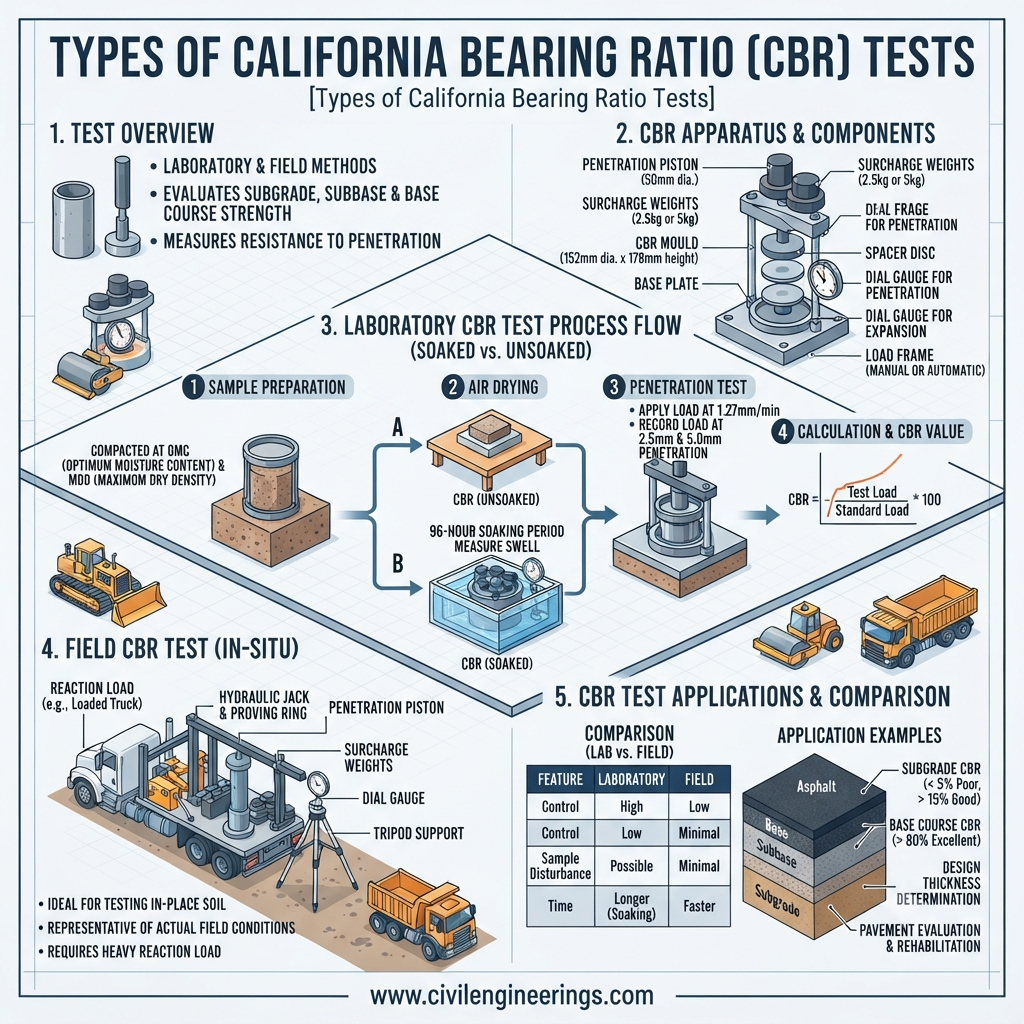 types-of-california-bearing-ratio-tests