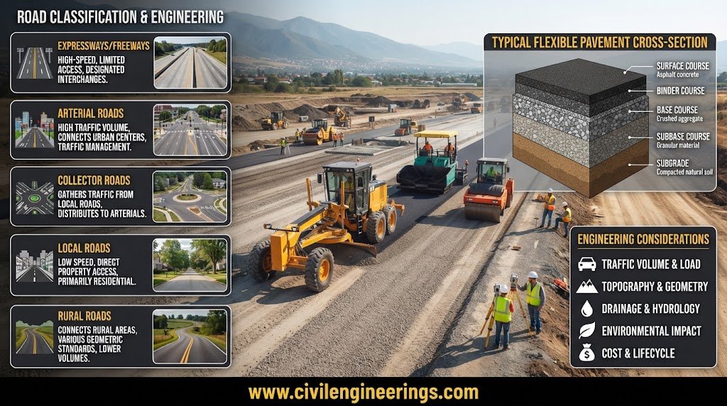 Types of Roads
