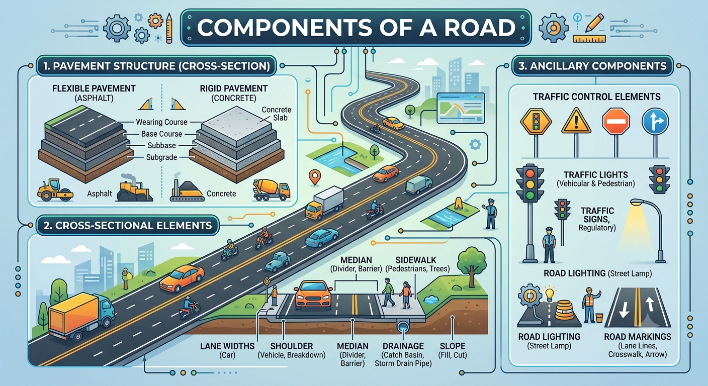 components-of-a-road