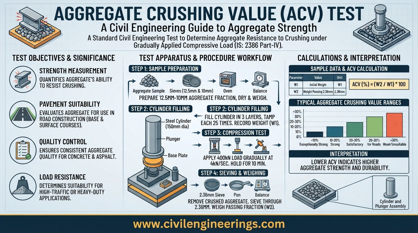 Aggregate Crushing Value Test