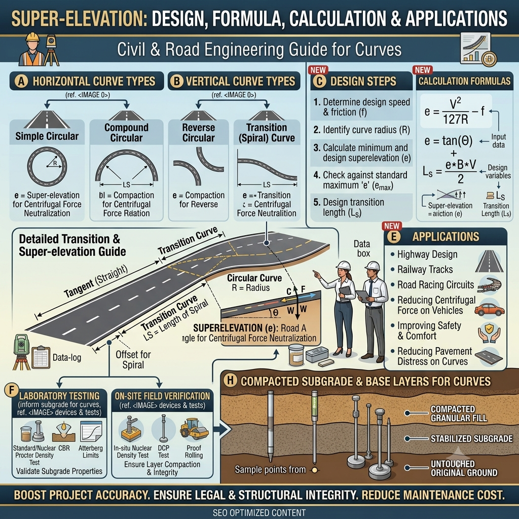 super-elevation