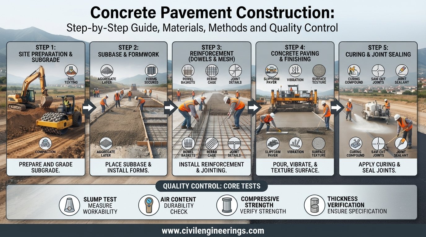 Concrete Pavement Construction