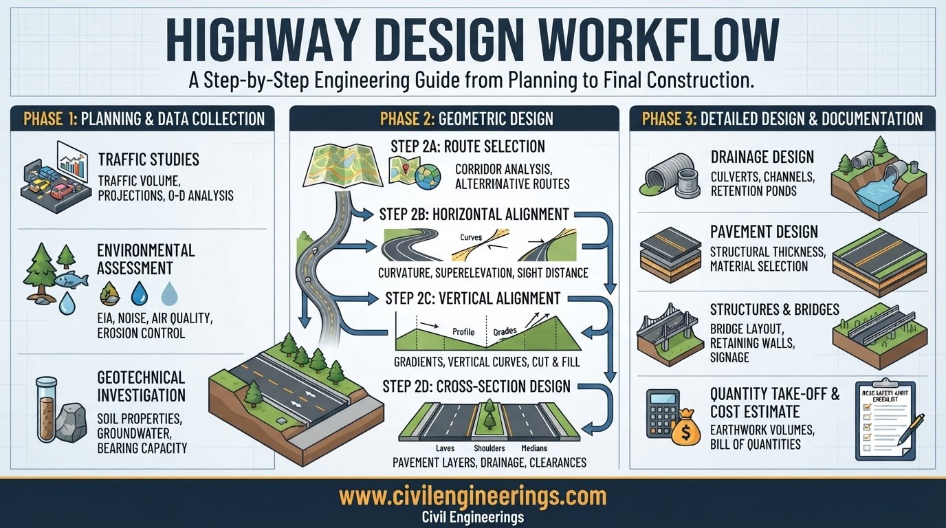 Highway Design Workflow