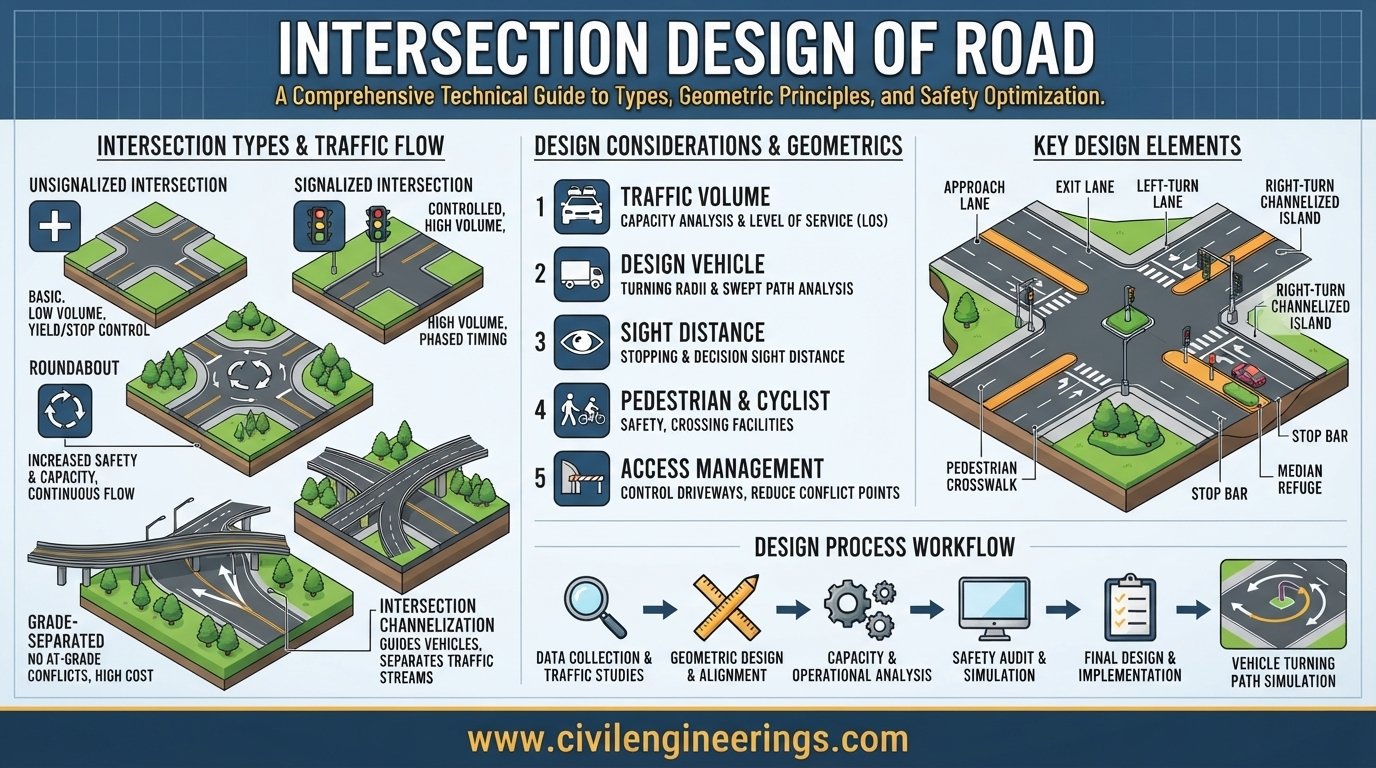 Intersection Design of Road