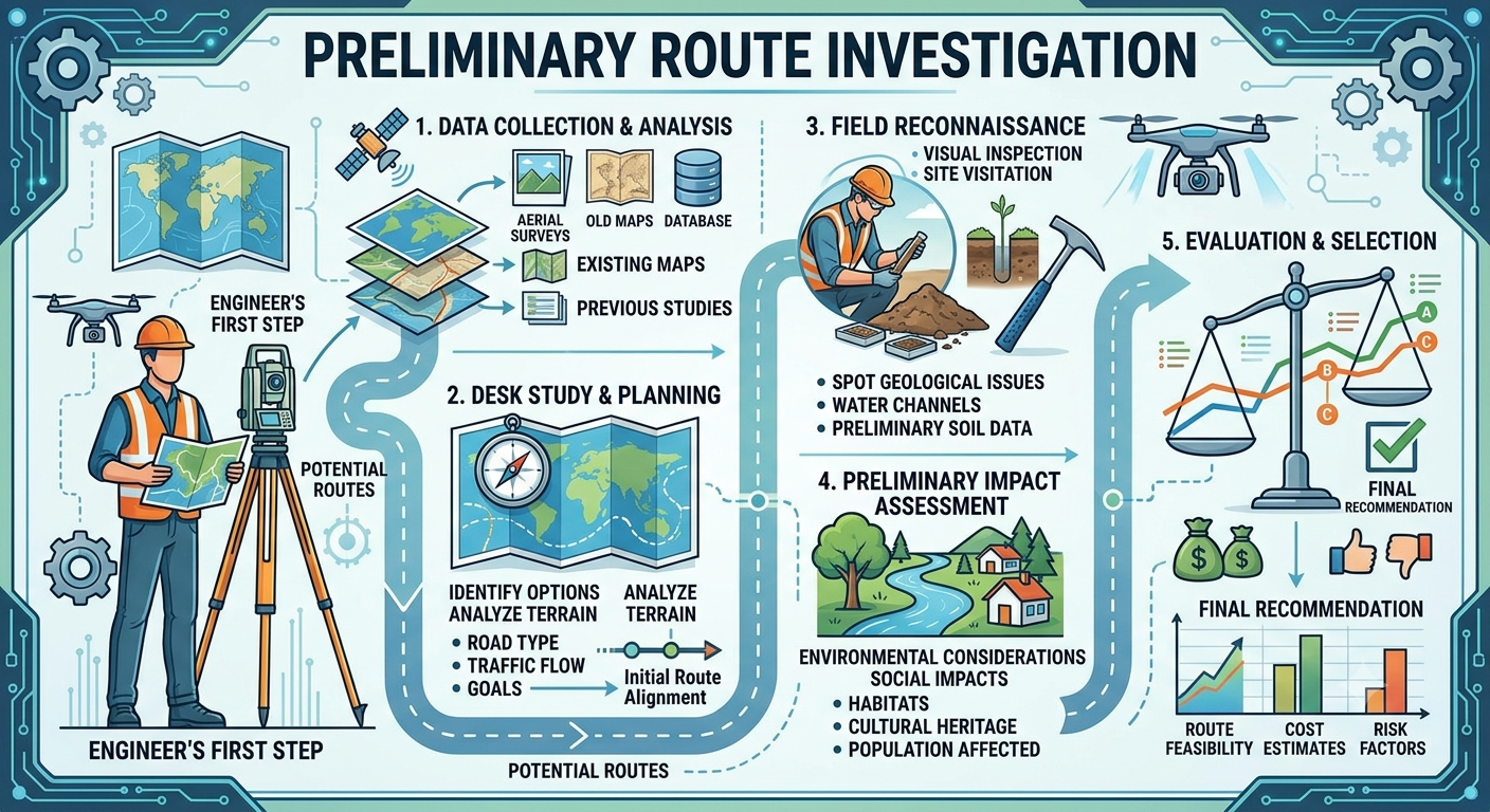 preliminary-route-investigation