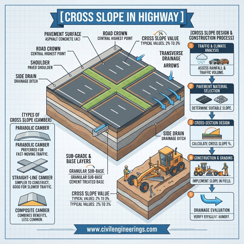 cross-slope-in-highway